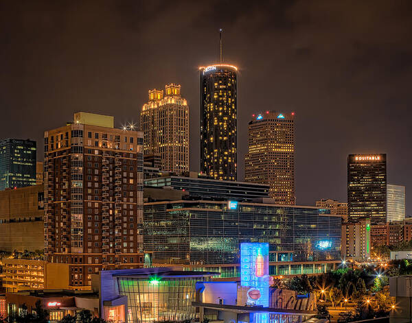 2012 Art Print featuring the photograph Atlanta Coca-Cola by Anna Rumiantseva