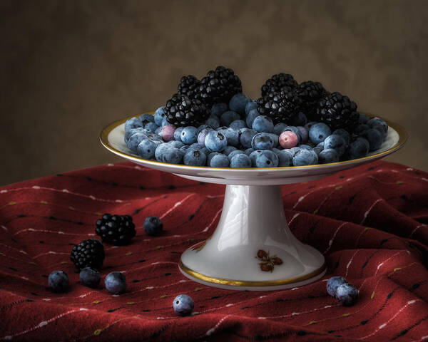 Berries Art Print featuring the photograph Berries in Soft Light by James Barber
