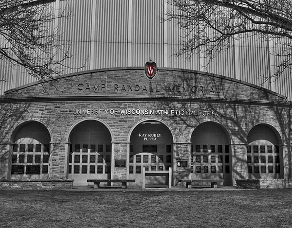 Badger Art Print featuring the photograph Camp Randall - Madison #2 by Steven Ralser