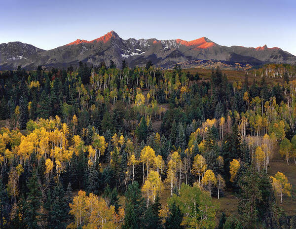 Landscape Art Print featuring the photograph Dallas Divide by Paul Breitkreuz