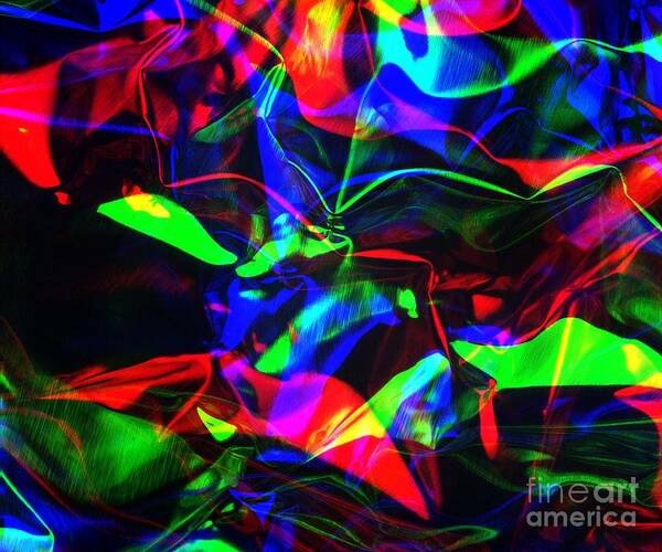 Rgb Art Print featuring the photograph Digital Art-A16 by Gary Gingrich Galleries