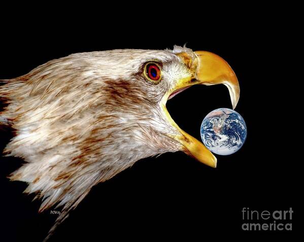 Earth Shattering Influence Art Print featuring the photograph Earth Shattering Influence by Patrick Witz