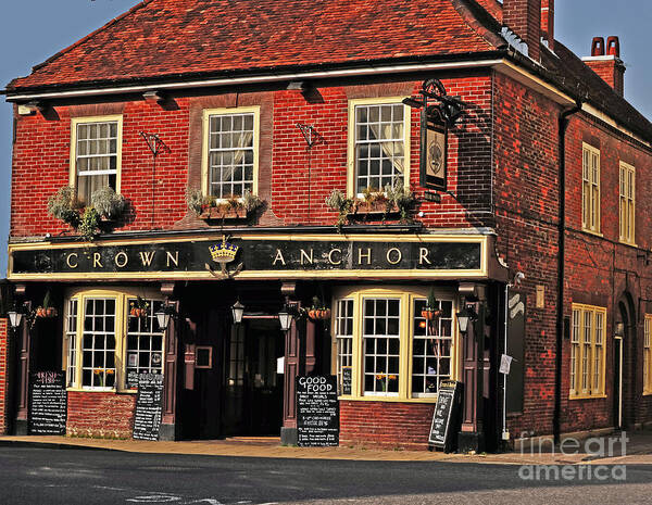 Travel Art Print featuring the photograph English Pub by Elvis Vaughn