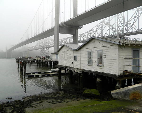 Carquinez Strait Art Print featuring the photograph Fishing Clubhouse by Garrett Nyland