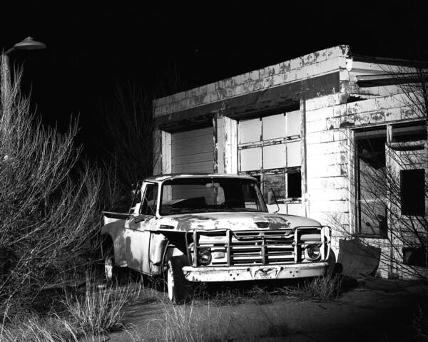 Ford Art Print featuring the photograph Forgotten Ford by Christopher McKenzie