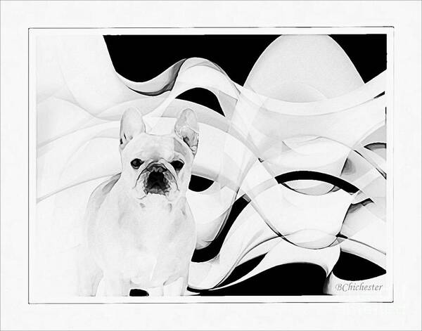 French Bulldog Art Print featuring the painting French Bulldog by Barbara Chichester