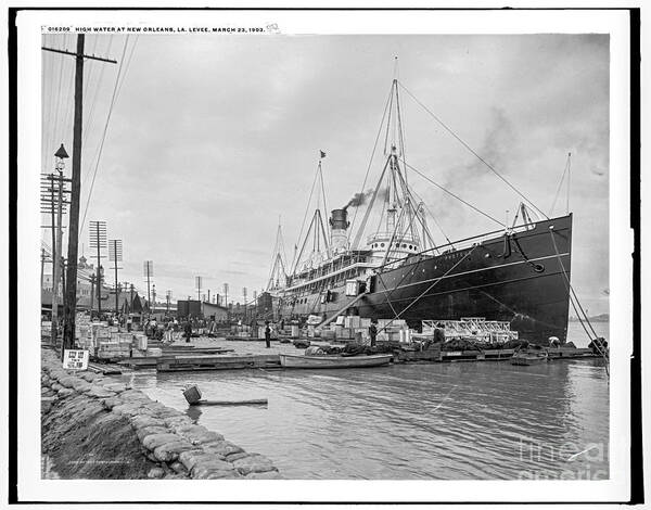 Loc Art Print featuring the photograph High water by Russell Brown