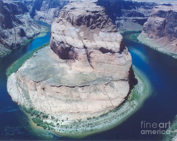 Horseshoe Bend Art Print featuring the photograph Horseshoe Bend by Heather Kirk