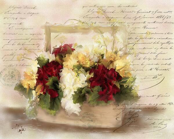 Nature Art Print featuring the painting Love Letters by Colleen Taylor