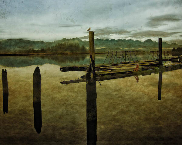 Oregon Art Print featuring the photograph Nehalem Bay Reflections by Thom Zehrfeld