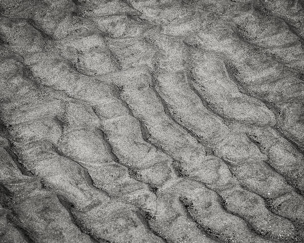 Sand Art Print featuring the photograph Patterns in the Sand by Patricia Schaefer