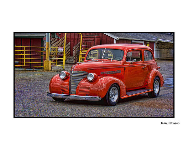 Red Art Print featuring the photograph Red Rod by Ron Roberts