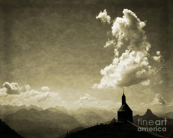 Germany Art Print featuring the photograph Skyfall by Edmund Nagele FRPS