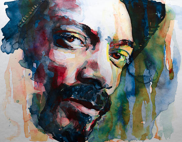 Snoop Dogg Art Print featuring the painting Snoop Dogg by Laur Iduc