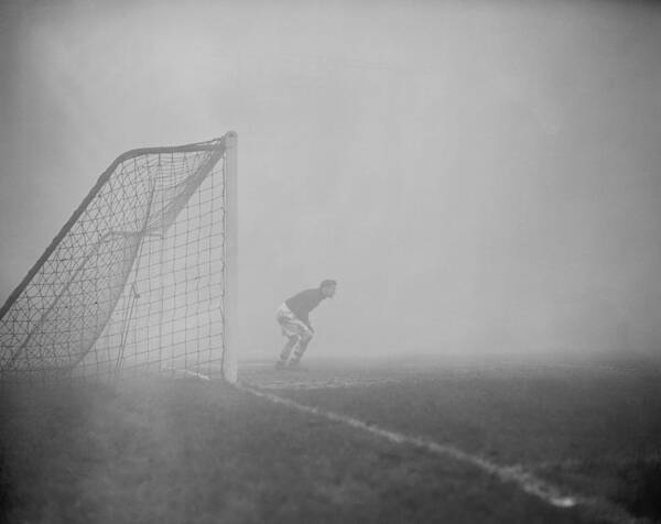 1950-1959 Art Print featuring the photograph Soccer - League Division One - Arsenal v Aston Villa - Highbury by PA Images