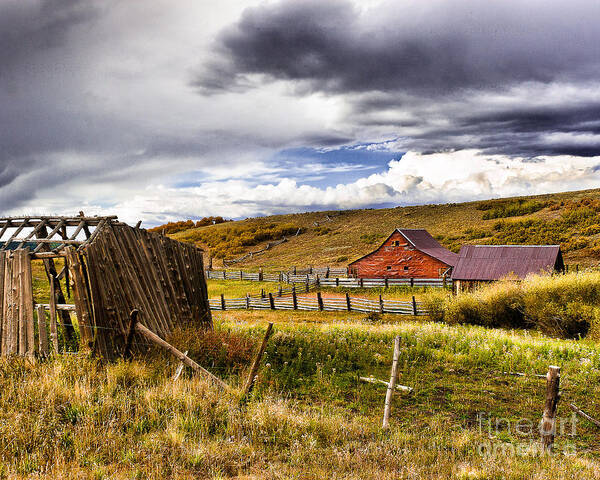 Nature Art Print featuring the photograph The Ol' Homestead by Steven Reed