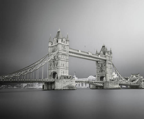 London Art Print featuring the photograph Tower Bridge by Ahmed Thabet