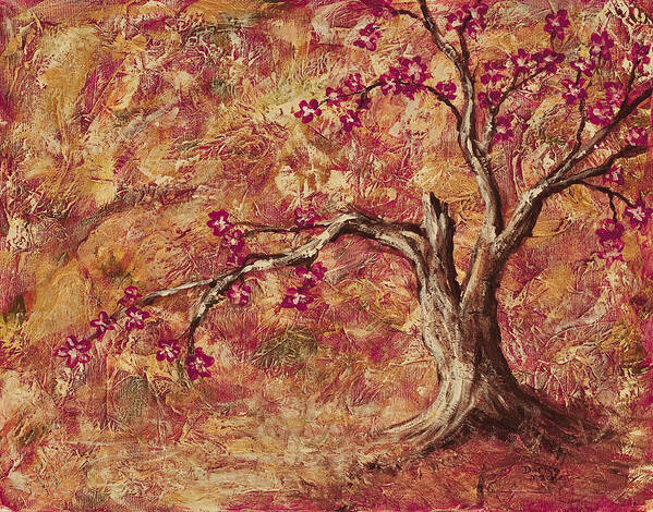 Landscape Art Print featuring the painting Tree Of Life by Darice Machel McGuire