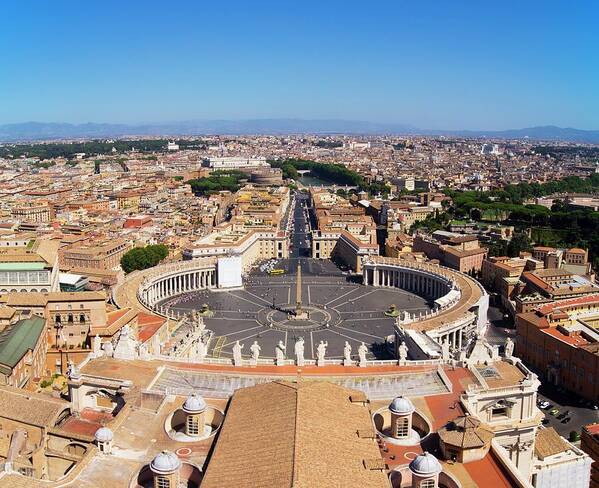 Vatican Art Print featuring the photograph Vatican City by Mark Williamson