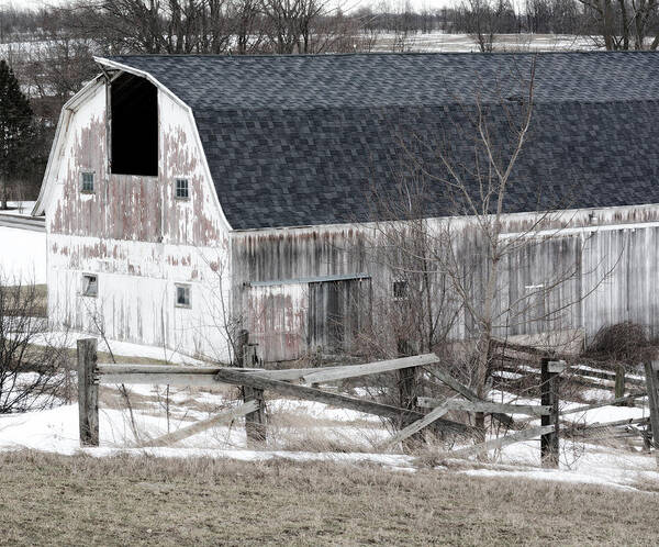 Barn Art Print featuring the photograph Western New York Farm 1 by Tracy Winter