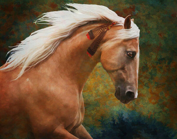 Horses Art Print featuring the photograph Wind Chaser by Melinda Hughes-Berland