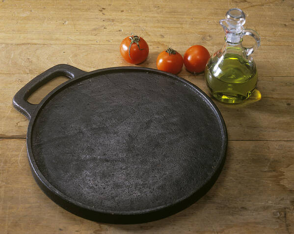 Cookwear Art Print featuring the photograph Cast Iron Skillet by Sheila Terry