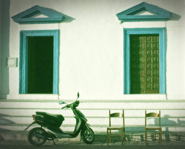 Door Art Print featuring the photograph Doors And Chairs by Joana Kruse