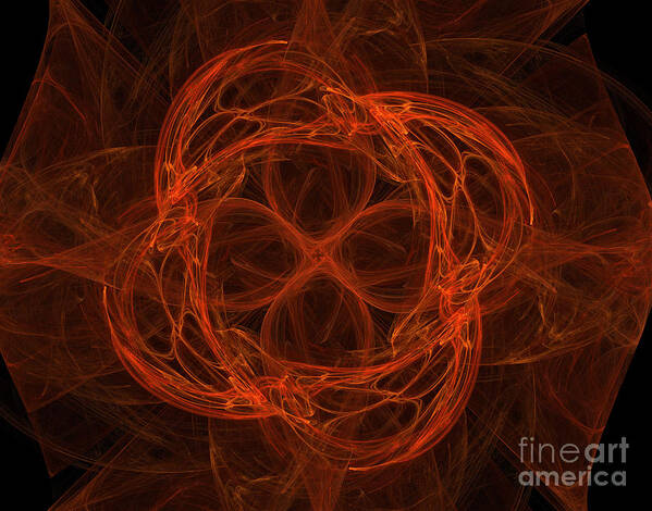 Complex Numbers Art Print featuring the photograph Fractal Image by Ted Kinsman