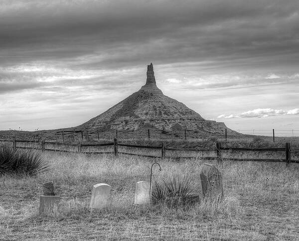 Cemetery Art Print featuring the photograph Pioneers Rest by HW Kateley