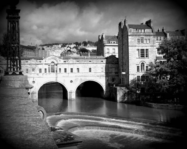 Bath Art Print featuring the photograph Pulteney Bridge by Ian Kowalski