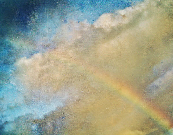 Rainbow Art Print featuring the photograph Somewhere by Bonnie Bruno