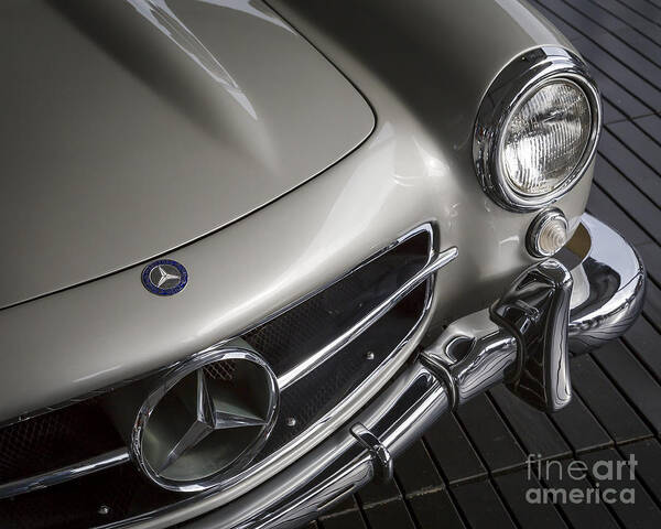 Mercedes Benz Art Print featuring the photograph 1954 300 SL Gullwing by Dennis Hedberg