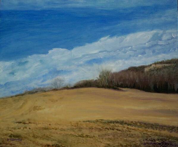 Landscape Art Print featuring the painting Shakertown 2 #2 by Karen Thompson