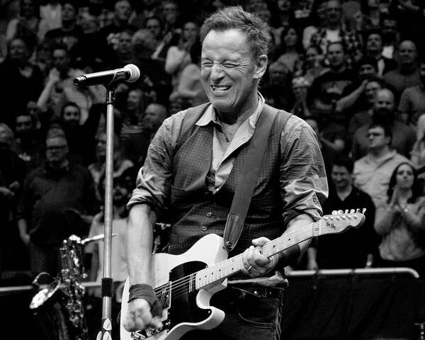  Art Print featuring the photograph Bruce Springsteen #5 by Jeff Ross