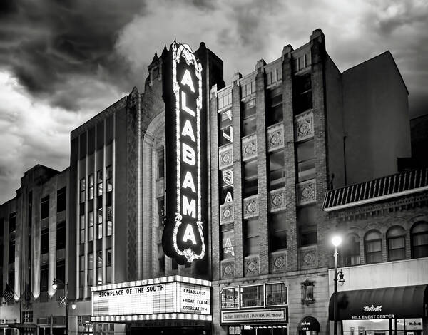 Alabama Theater Art Print featuring the photograph Alabama Theatre by Steven Michael