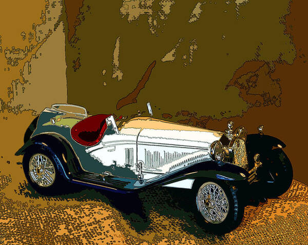 Alfa Romeo Art Print featuring the photograph Alfa Male by James Rentz