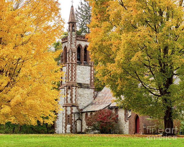 Vermont Art Print featuring the photograph All Saints Church by Phil Spitze