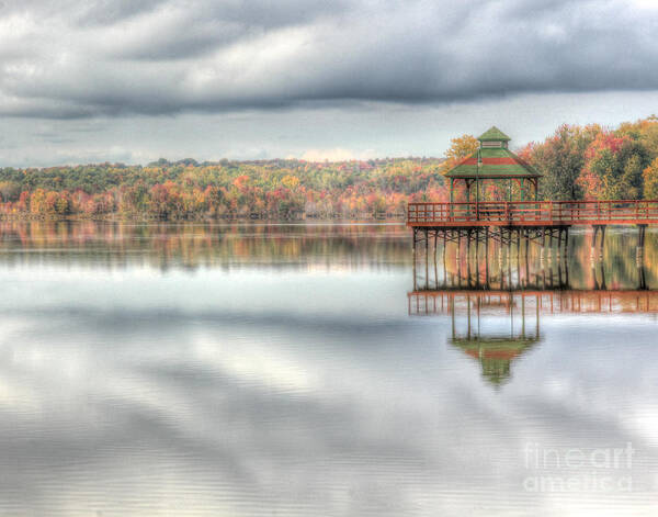 Fall Art Print featuring the photograph Autumn Reflections by Rod Best