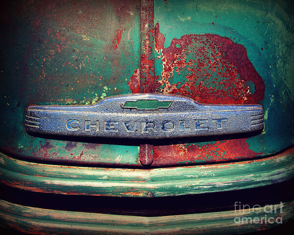 Truck Art Print featuring the photograph Chevy Rust by Perry Webster