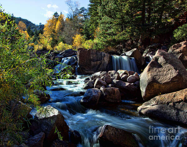 Autumn Colors Art Print featuring the photograph El Dorado Autumn by Jim Garrison