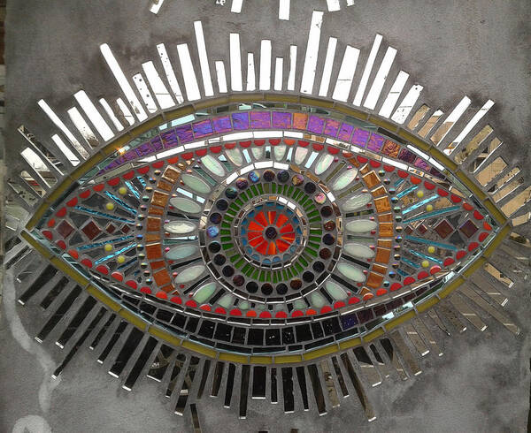 Nola Art Print featuring the photograph Eye See A Mosaic by Michael Hoard