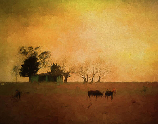 Farm Art Print featuring the photograph Farm Life by Pete Rems