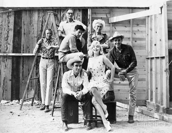 1961 Art Print featuring the photograph Film - The Misfits, 1961 by Granger