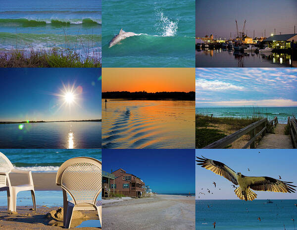 Topsail Island Art Print featuring the photograph Here by Betsy Knapp