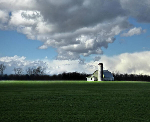 Farm Art Print featuring the photograph Interlude by Bob Geary