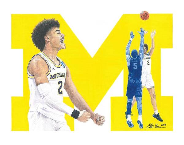  Jordan Poole Signed Poster Wall Art Picture Home