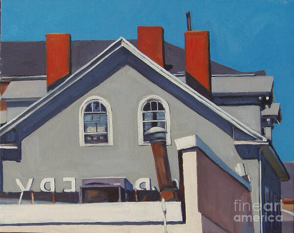 South Boston Art Print featuring the painting Josephs by Deb Putnam