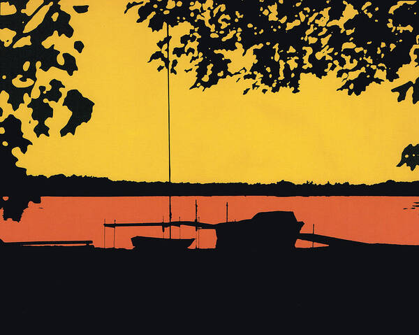 Summer Art Print featuring the photograph Leo's Sunset by James Rentz