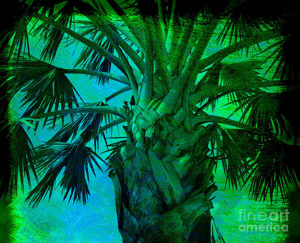 Palm Art Print featuring the photograph Palm Visions by Susanne Van Hulst
