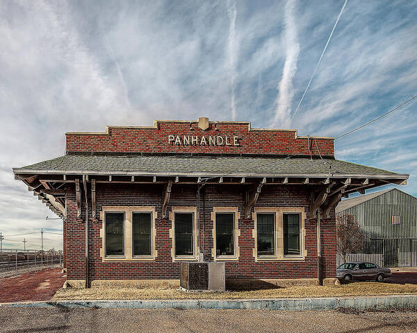 Train Depot Art Print featuring the photograph Panhandle Depot by Scott Cordell
